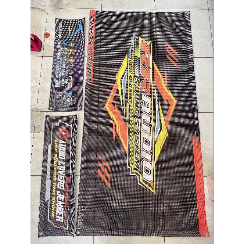 Jual BANNER JARING SOUND SYSTEM MESH BANNer | Shopee Indonesia
