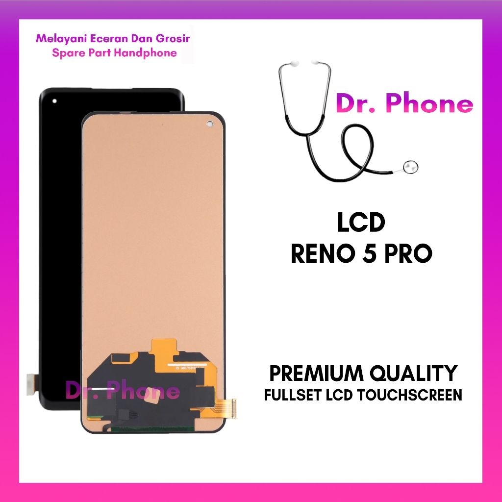 Jual Best Seller !!! LCD Reno 5 Pro Fullset Touchscreen - Original ...