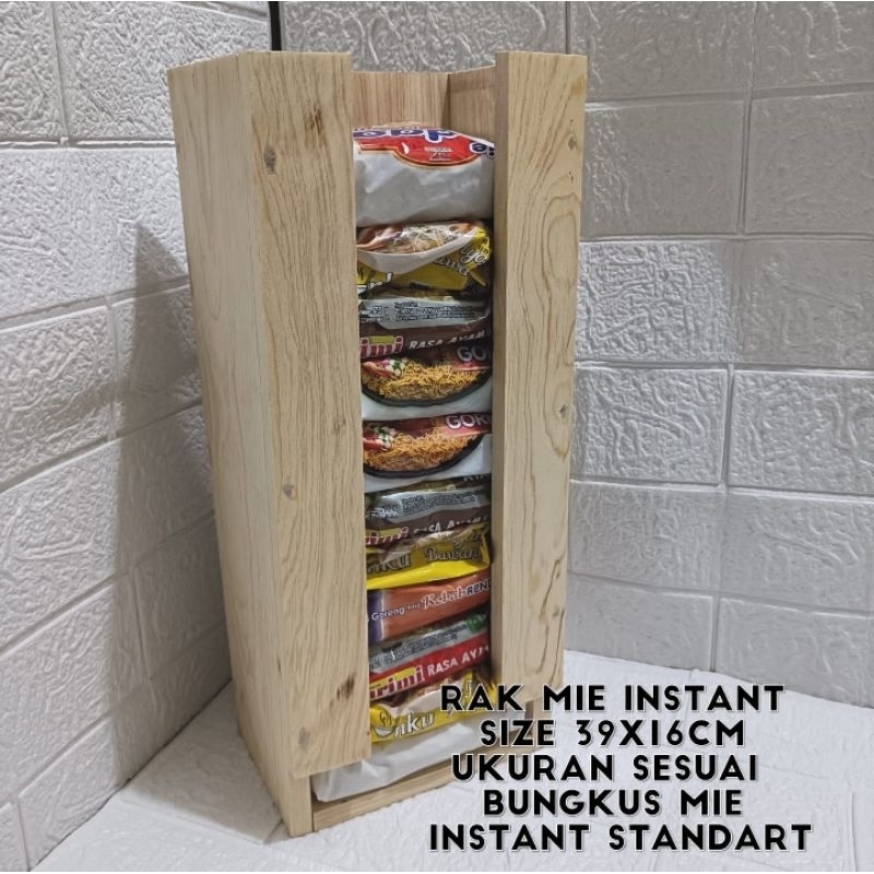 Jual Rak Kayu Rak Mie Instant | Shopee Indonesia