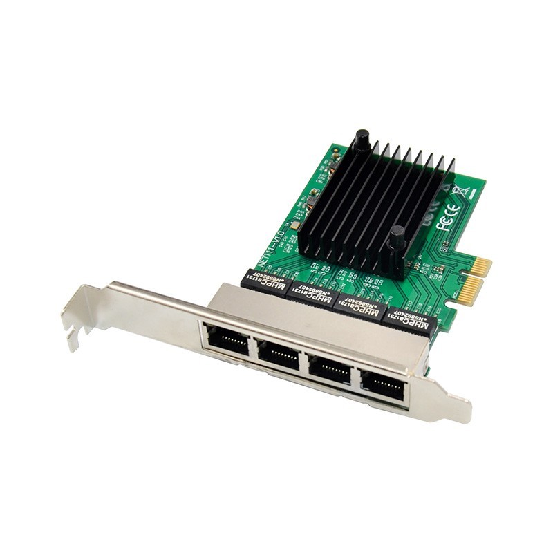 Jual Lan Card Quad 4 Port 1000 Gigabit Realtek RTL8111 Pci Express ...