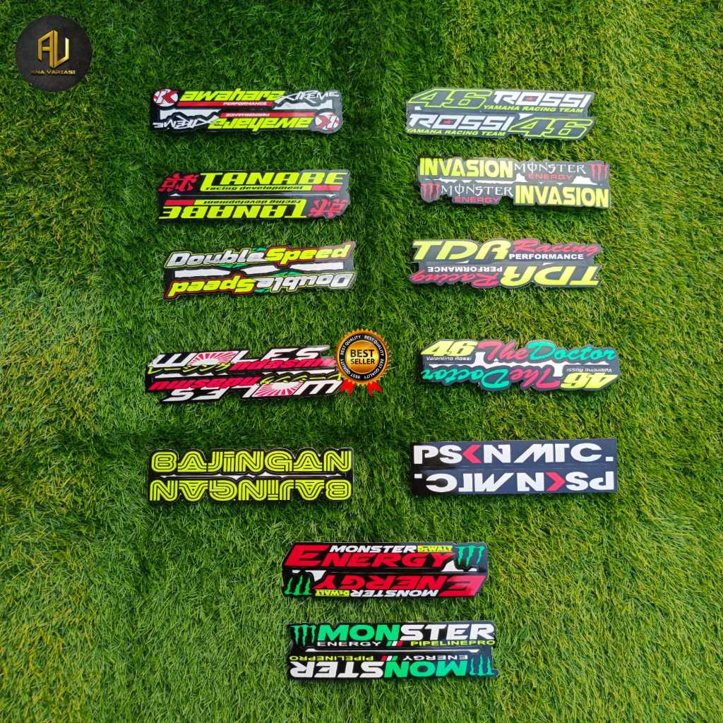 Jual Sticker stiker motor mobil isi 100 pcs | Shopee Indonesia