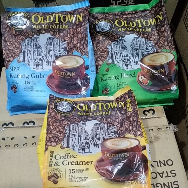 Jual Old Town semua variant rasa 1dus | Shopee Indonesia