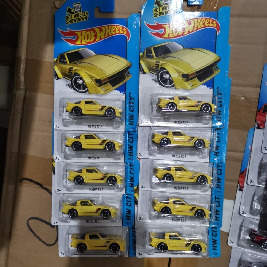 Jual Hot Wheels Mazda RX7 Kuning RX 7 HW City 2014 Yellow FC | Shopee ...