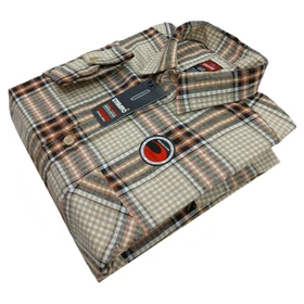 Kemeja Flanel Pria Wanita Lengan Panjang Jumbo Big Size XXL XXXL Embano Atasan Quality Premium