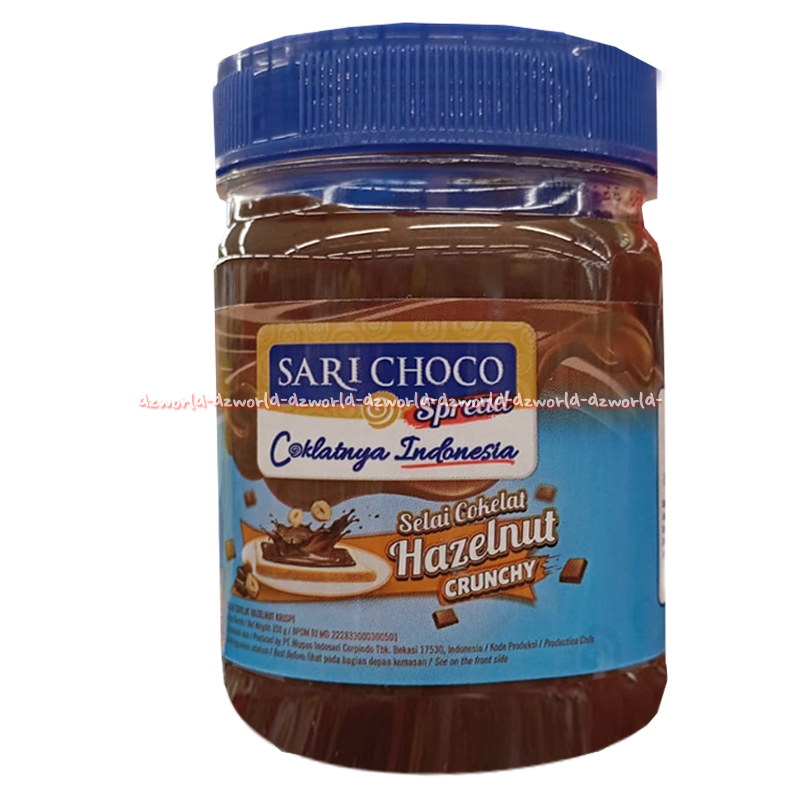 Jual Sari Choco Spread 150gr Coklatnya Indonesia Selai Cokelat Hazelnut ...