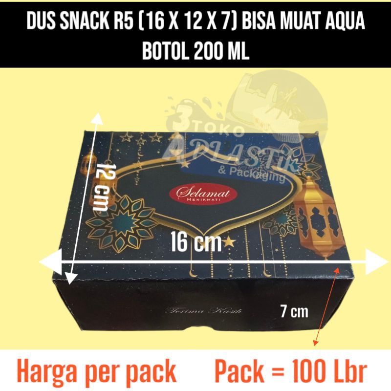 Jual DUS SNACK MOTIF UKURAN 16 X 12 x 7 Cm (R5)CLEO , LE MINERALE BOTOL ...