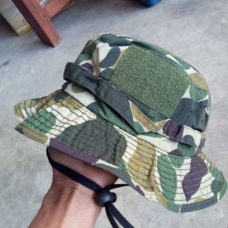 Jual Topi rimba Doreng (ada tempat logo) super malvinas bahan rip stock ...