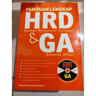 ( ORIGINAL ) BUKU PENGEMBANGAN DIRI / PANDUAN LENGKAP HRD & GA / M. LAILATUL QODRI Z. / BEST SELLER / BISNIS / KARIR /