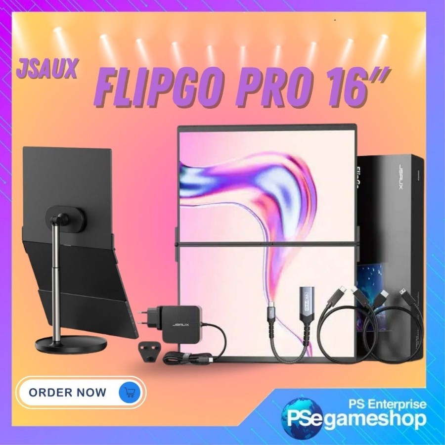 Jual jsaux flipgo portable dual monitor flipgo pro 16 16 inch