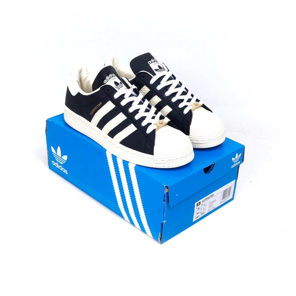 Jual (SLPRDS) Sepatu Adidas Superstar Core Black Cloud White