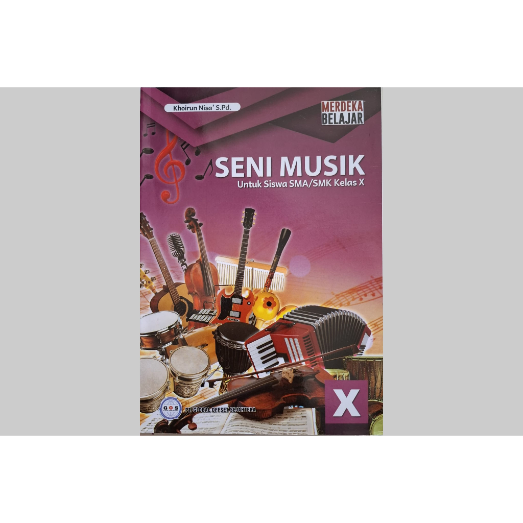 Jual Buku SENI MUSIK (GOS) kelas 10 SMA/MA kurikulum merdeka | Shopee ...