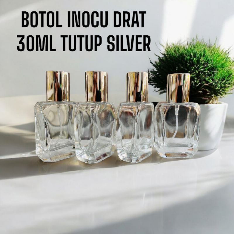 Jual BOTOL INOCU 30ML DRAT ||BOTOL KOSONG WADAH PARFUM | Shopee Indonesia
