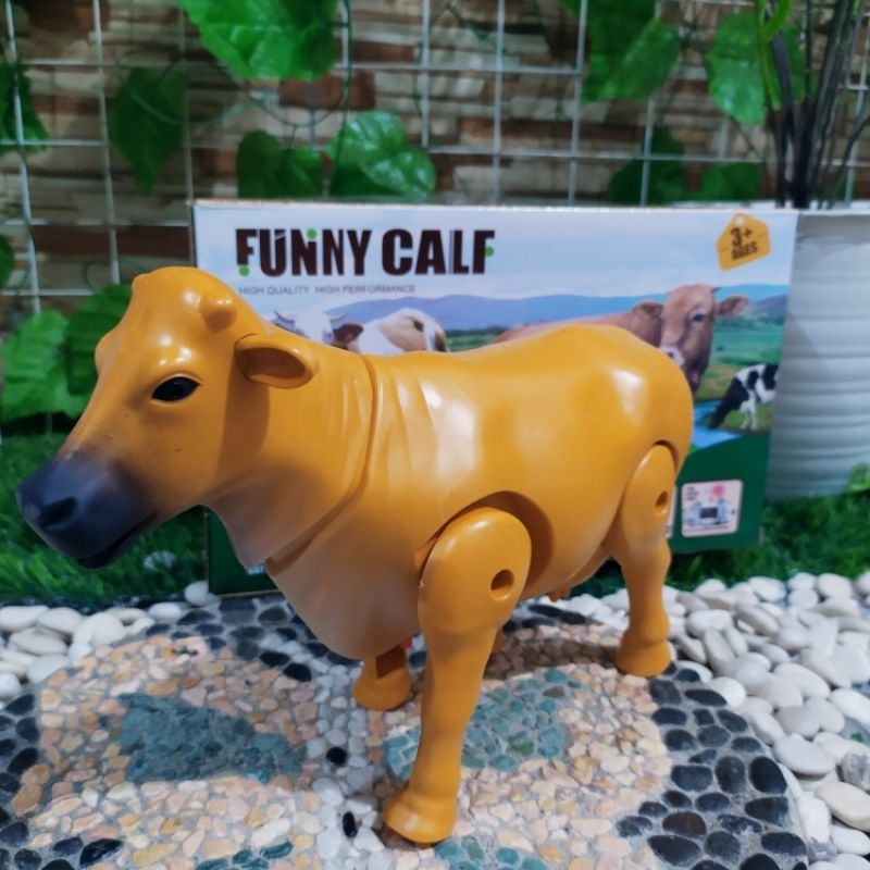 Jual MAINAN SAPI BISA JALAN & SUARA - ANAK EDUKATIF - HEWAN EDUKASI ...