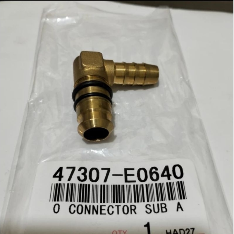 Jual CONNECTOR SUB ASSY CONNECTOR ELBOW HINO 500 / 47307-E0640 /12MM ...