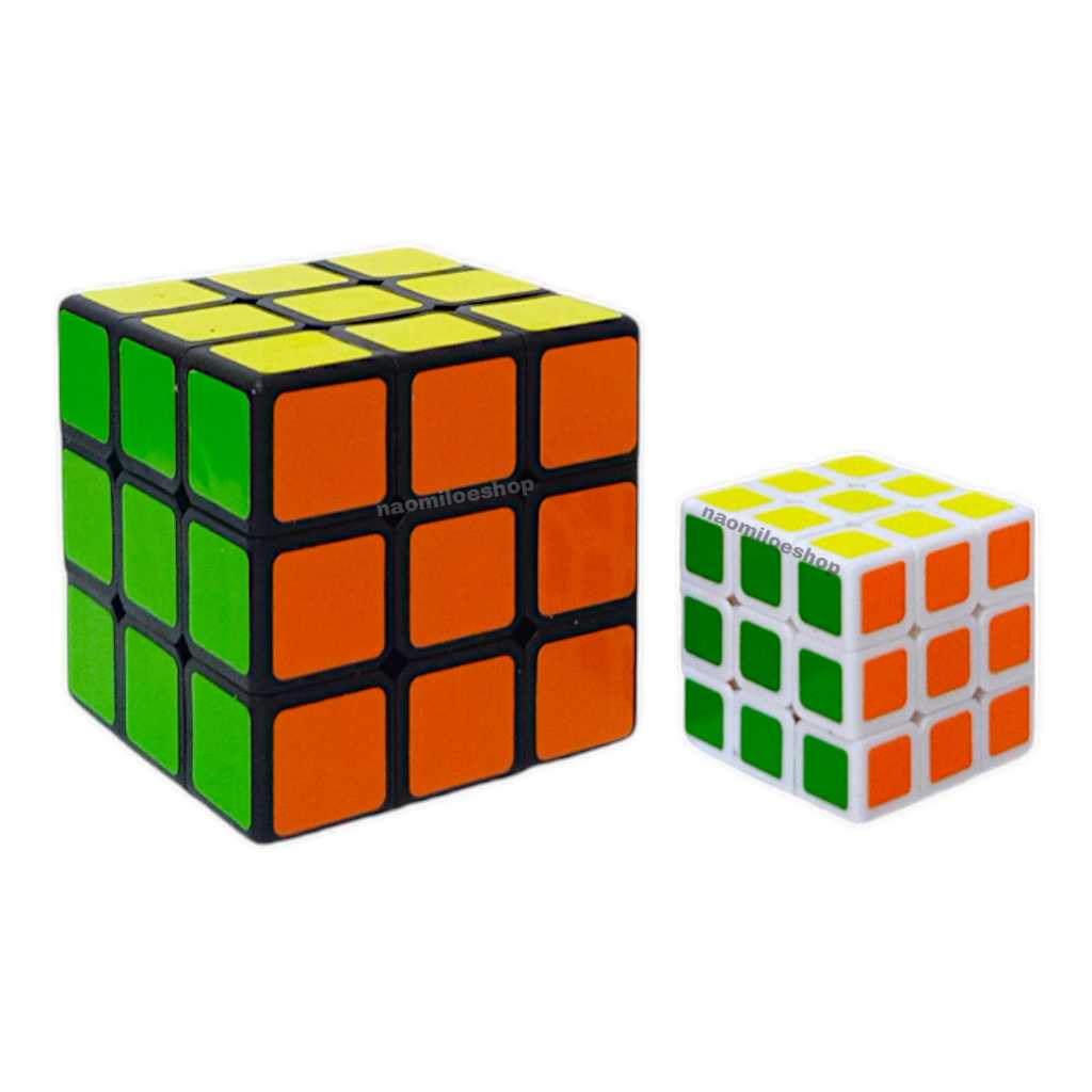 Jual Set 2pc magic cube hitam isi 2 MAINAN MAGIC CUBE 6CM X 6CM ...
