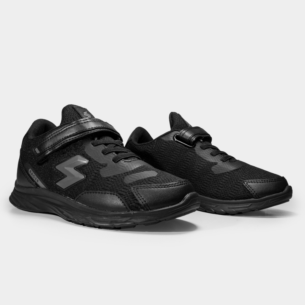 Jual STUVW Sneakers Anak Racer - Sepatu Sekolah Anak Hitam | Shopee ...