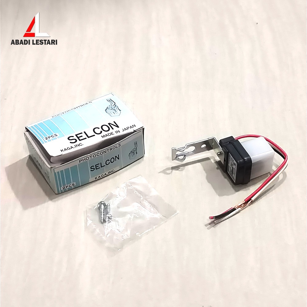 Jual SELCON PHOTO CELL SENSOR CAHAYA SAKLAR OTOMATIS SIANG MALAM 220V ...