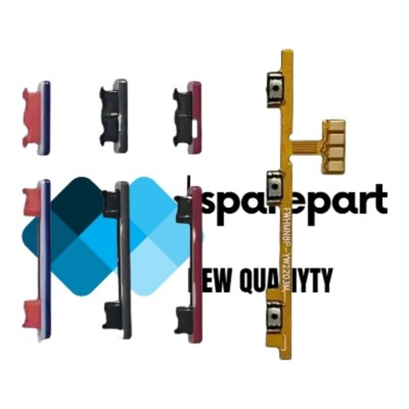 Jual Tombol On Off Volume Xiaomi Note 8 Pro | Flexibel Power & Volume ...