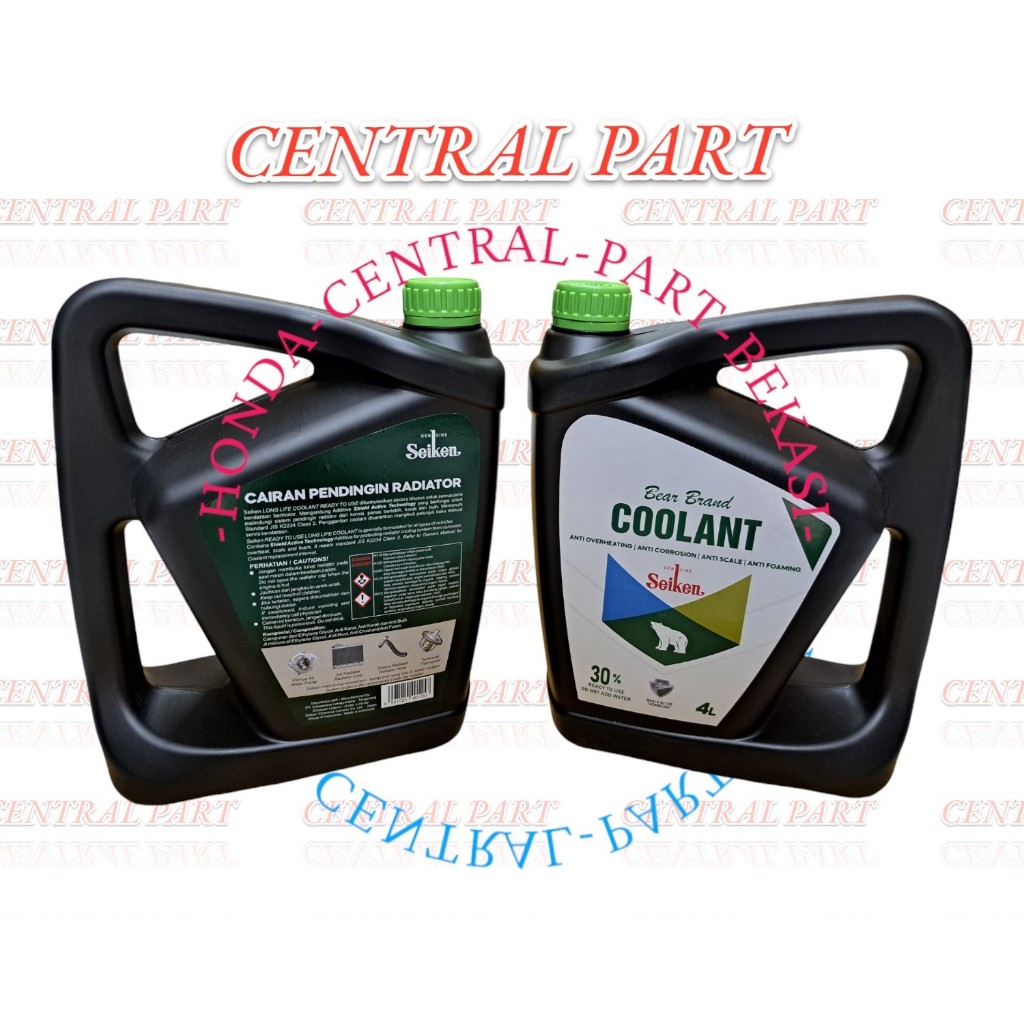 Jual air cairan radiator coolant all season merek seiken original 4L ...