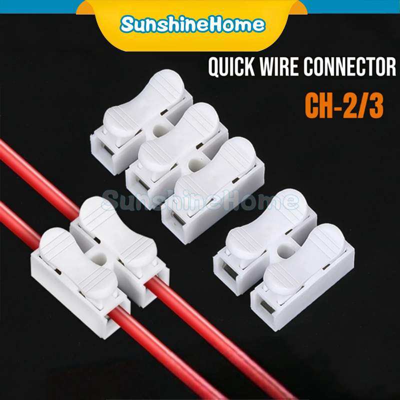Jual Quick Connect Terminal Block Cable / 2 Jalur 3 Jalur Connector ...