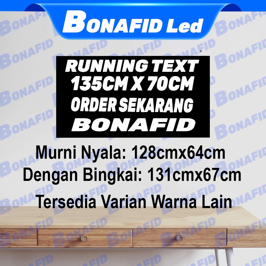 Jual Running Text Counter HP 135CM X 70CM Outdoor TULISAN BERJALAN ...