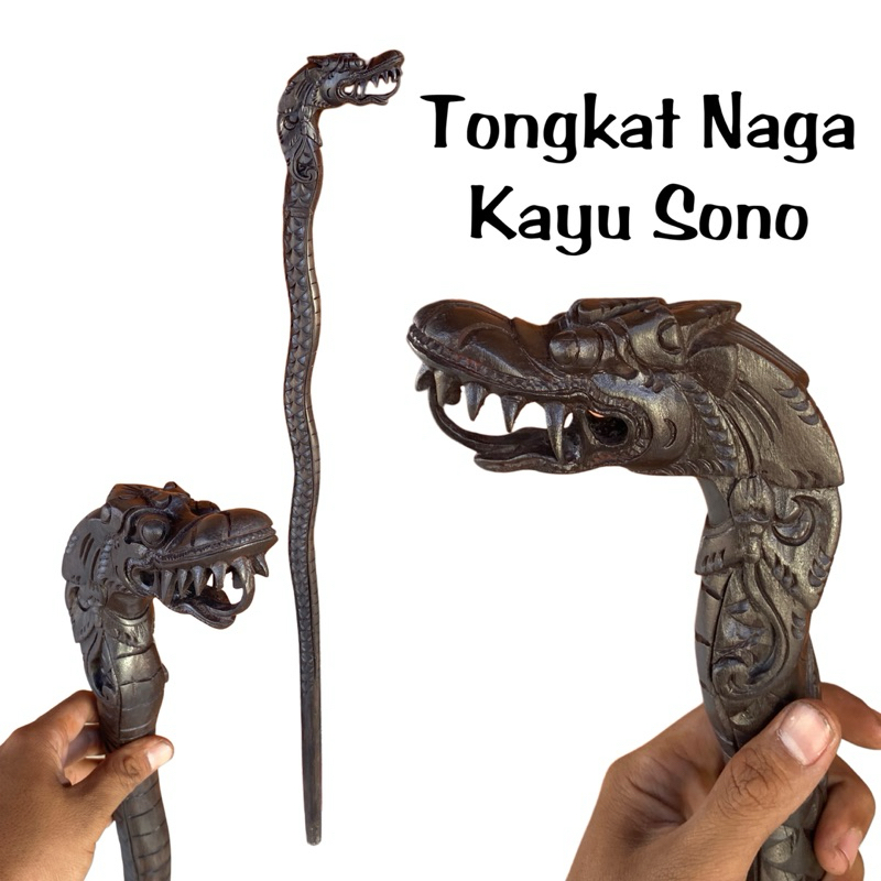Jual Tongkat Naga Kayu Sono meter Tongkat Naga Tongkat Kayu
