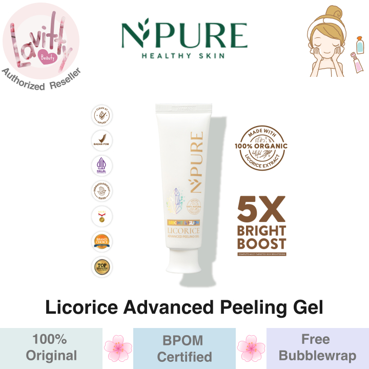 Jual NPure Licorice Advanced Peeling Gel Shopee Indonesia