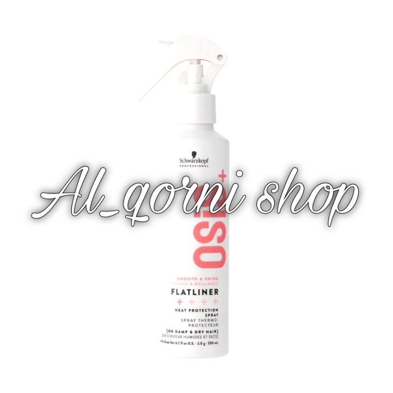 Jual Schwarzkopf Osis+ Flatliner Heat Protection Spray 200ml Serum ...