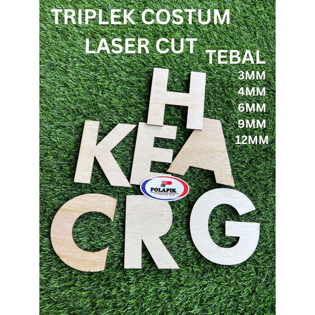 Jual Triplek Costum Laser Cut multiplek Laser costum triplek lembaran ...