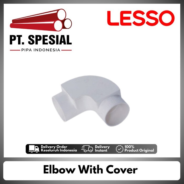 Jual Elbow With Cover dn40 Conduit Lesso / Conduit Elbow Dus Box With ...