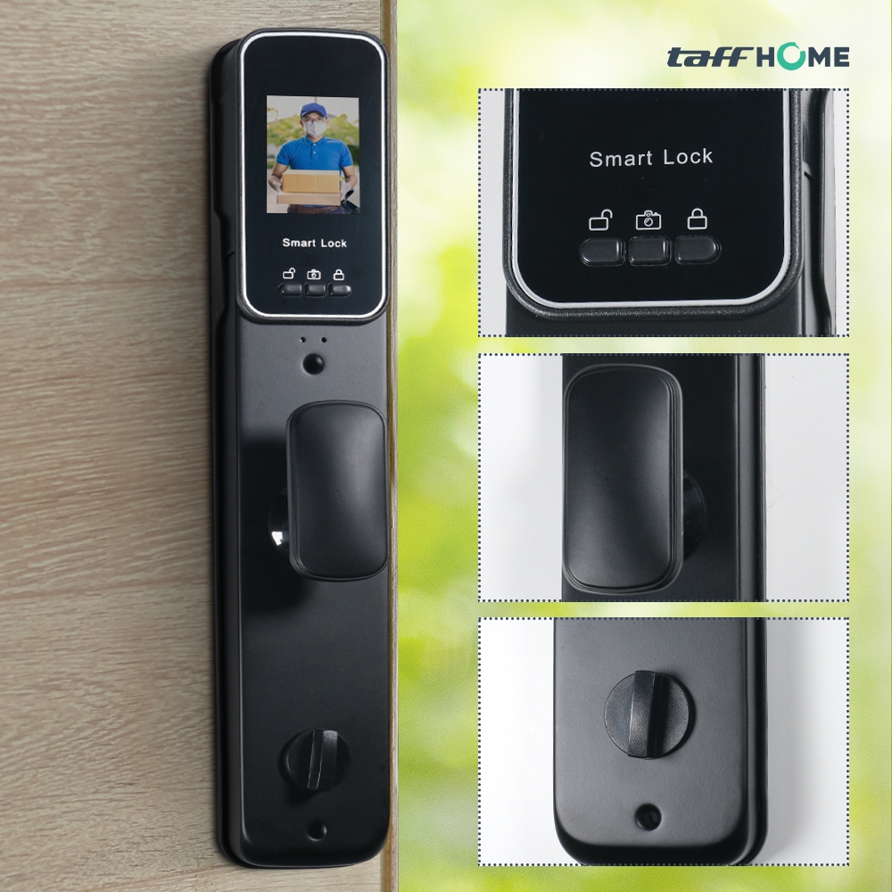 Jual Smart Door Lock Fingerprint 3D Face Recognition Password Key Card ...