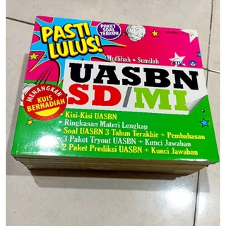 ( OBRAL BUKU ORIGINAL ) BUKU SOAL - SOAL / PASTI LULUS UASBN SD / MI / BEST SELLER / SOAL UASBN / PENDIDIKAN / PELAJARAN /