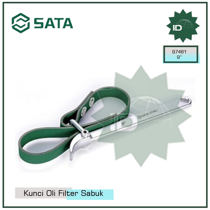 Jual KUNCI KULIT SABUK OLI FILTER 97461 STRAP WRENCH 9 INCH SATA ...