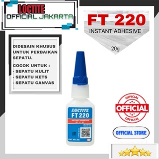Jual LOCTITE FT 220 FT220 20g Lem Sepatu LOCTITE FT-220 Instant ...