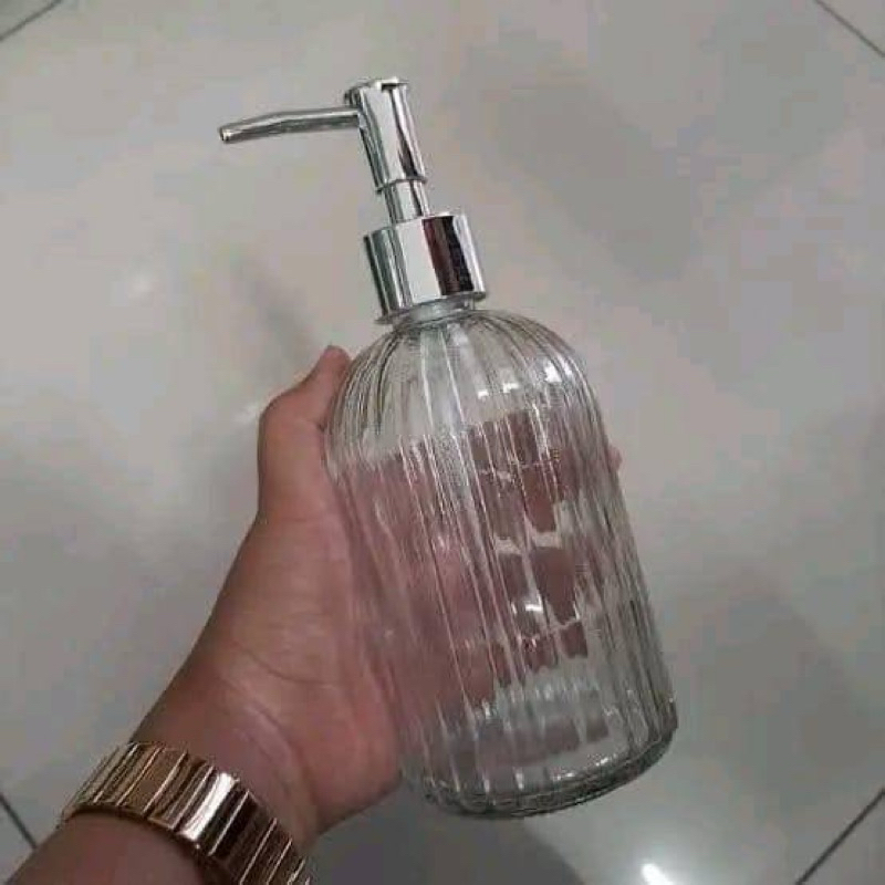 Jual (free bubble wrap) dispenser sabun hand body lotion botol tempat ...