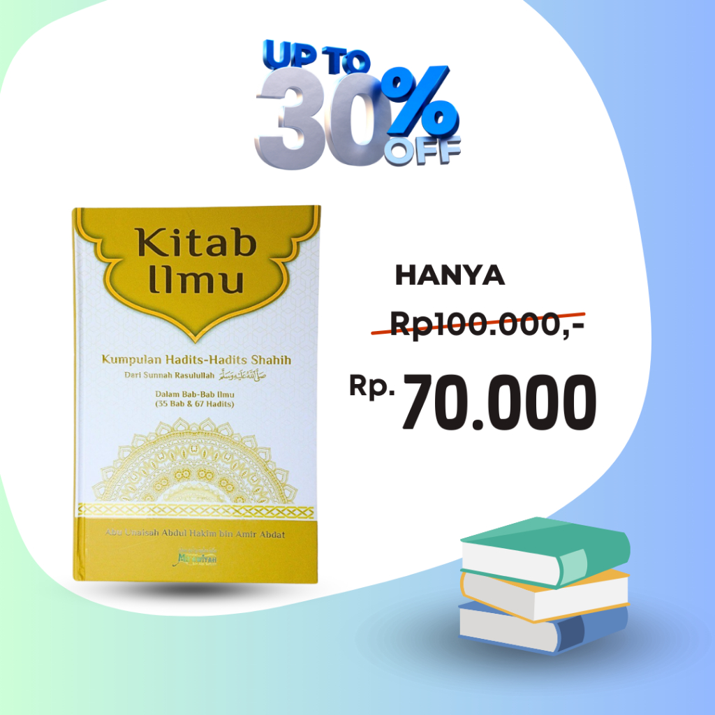Jual Buku Kitab Ilmu Kumpulan Hadits-Hadits Shahih Dalam Bab-Bab Ilmu ...