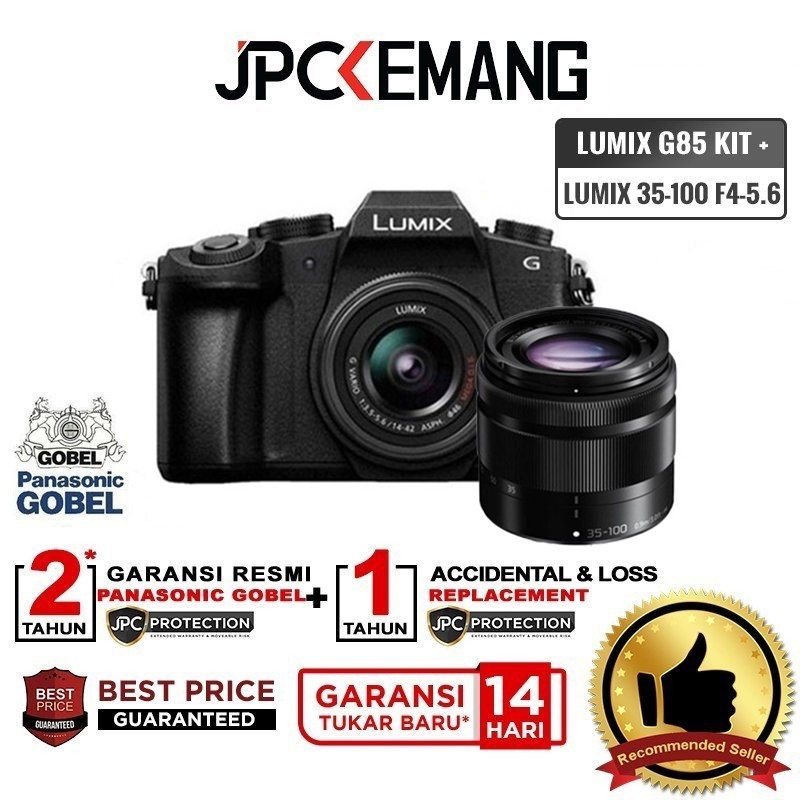 Jual Panasonic Lumix DMC-G85 Panasonic Lumix G85 Kit 14-42mm