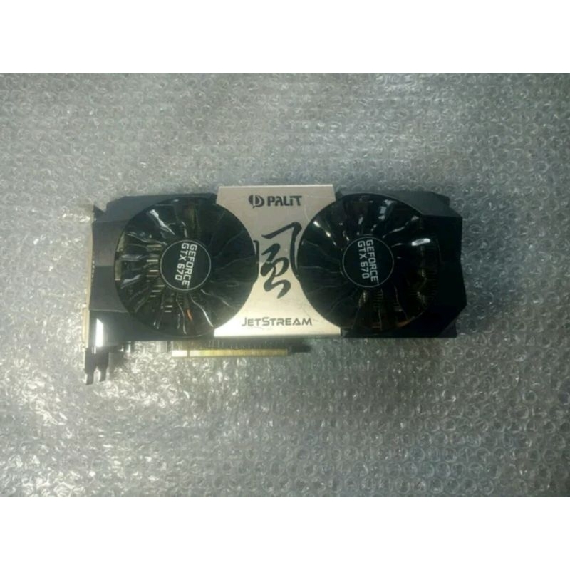 Jual Vga Palit Jetstream GTX 670 OC 2GB GDDR5 256Bit, Vram Hynix ...