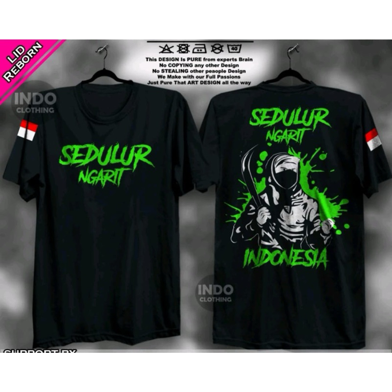 Jual KAOS SEDULUR NGARIT INDONESIA HIJAU // KAOS NGARIT VIRAL // KAOS ...