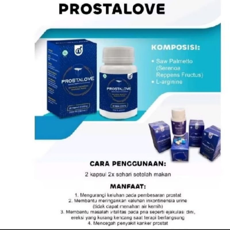 Jual PROSTALOVE Asli 100% PT Exodo | Shopee Indonesia
