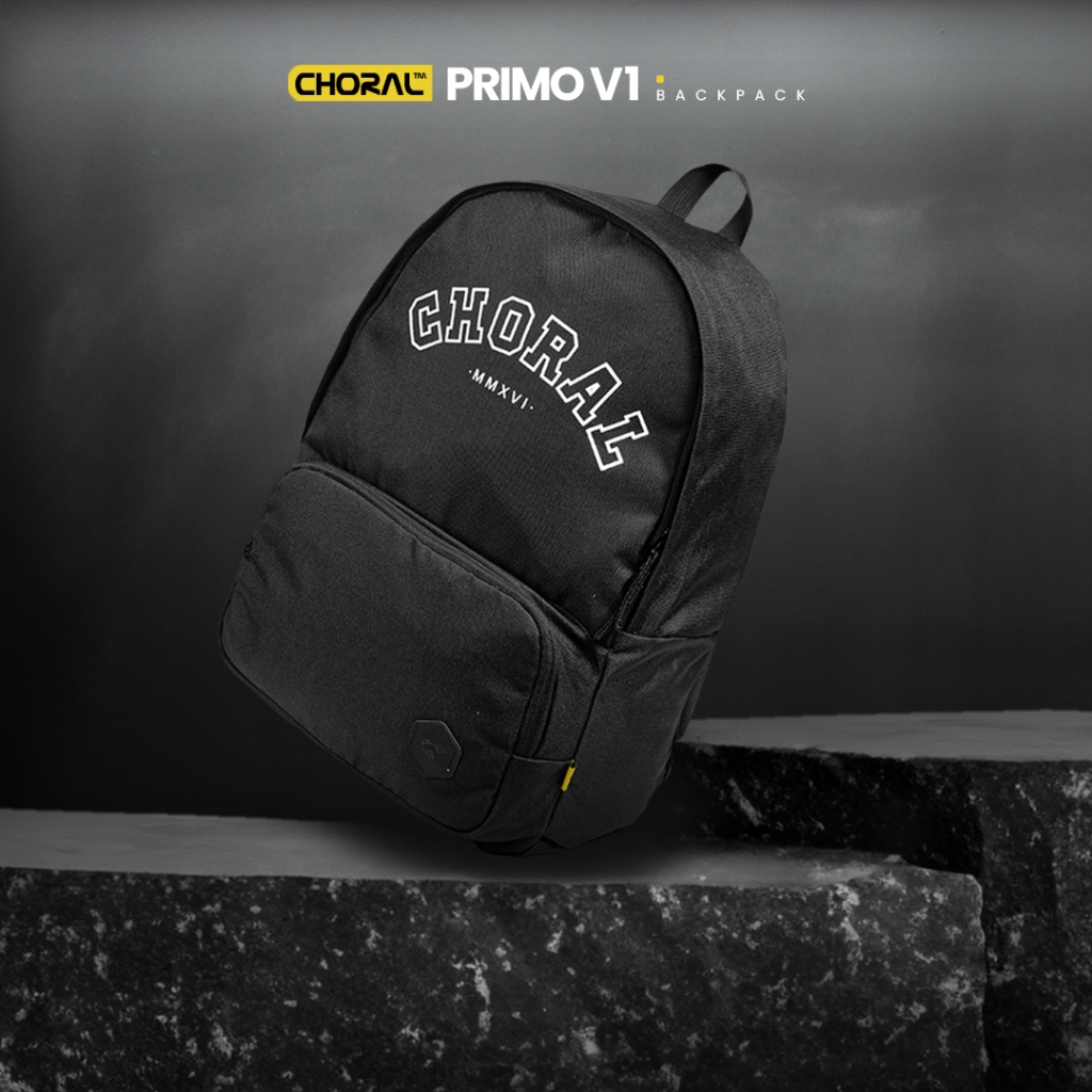 Jual Choral Primo V1 Backpack | Ransel | Tas Sekolah | Tas Pria Wanita ...
