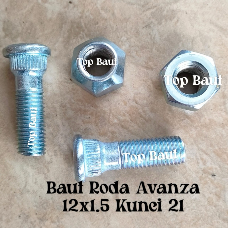 Jual MINIMAL ORDER 10 PCS Baut roda avanza xenia agya ayla baut mur ...