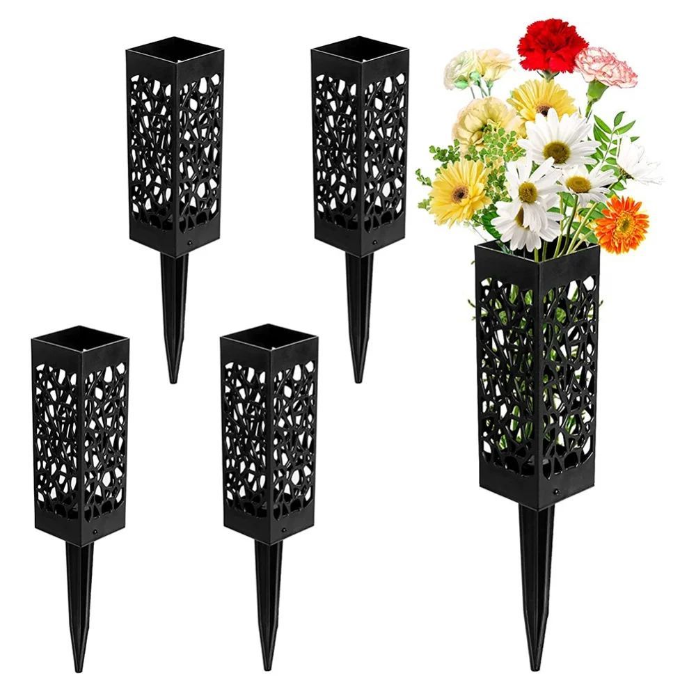 Jual 2pcs Tempat Bunga Makam Vas Bunga Makam Vas Halaman Rumput Outdoor ...