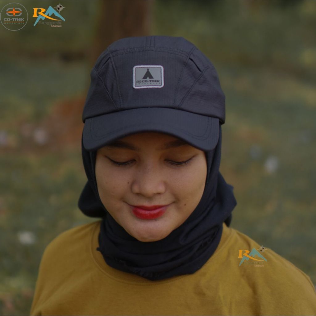 Jual Topi Pria Outdoor Adventure Cap Co-trek Rafale X2 Premium Black ...