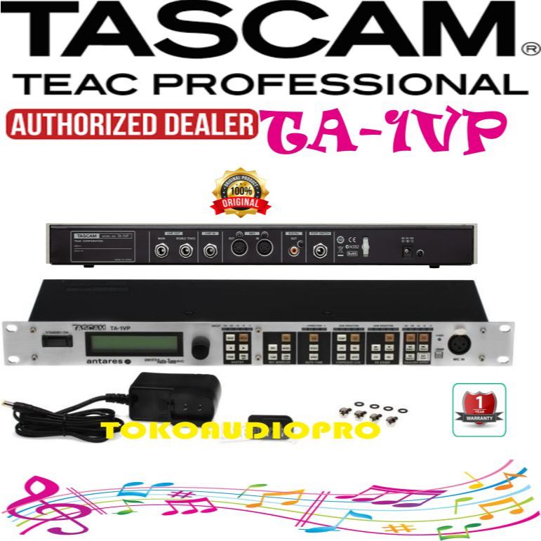 TASCAM TA1-VP マイクプリアンプ（TASCAM TA-1VP ☆おまけ付き