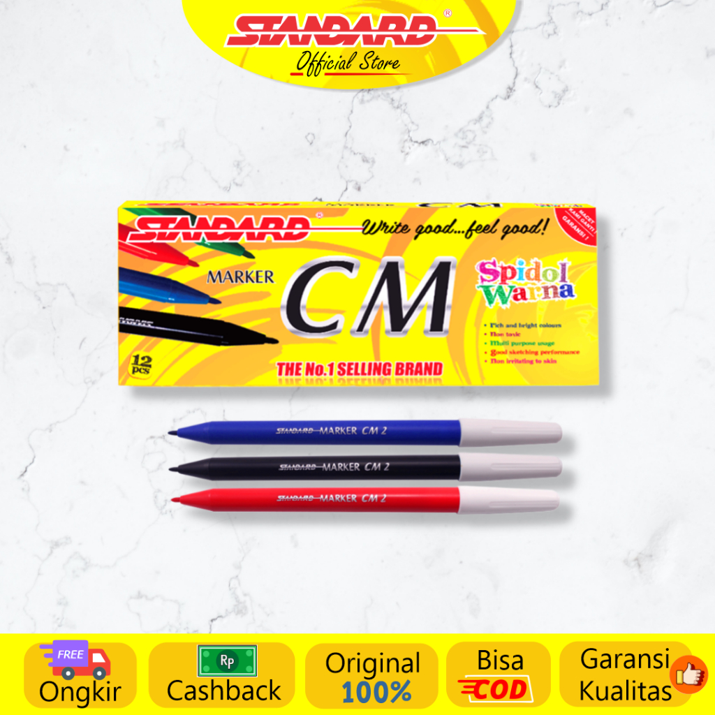 Standard - Marker CM 2 ( Spidol / Coloring )