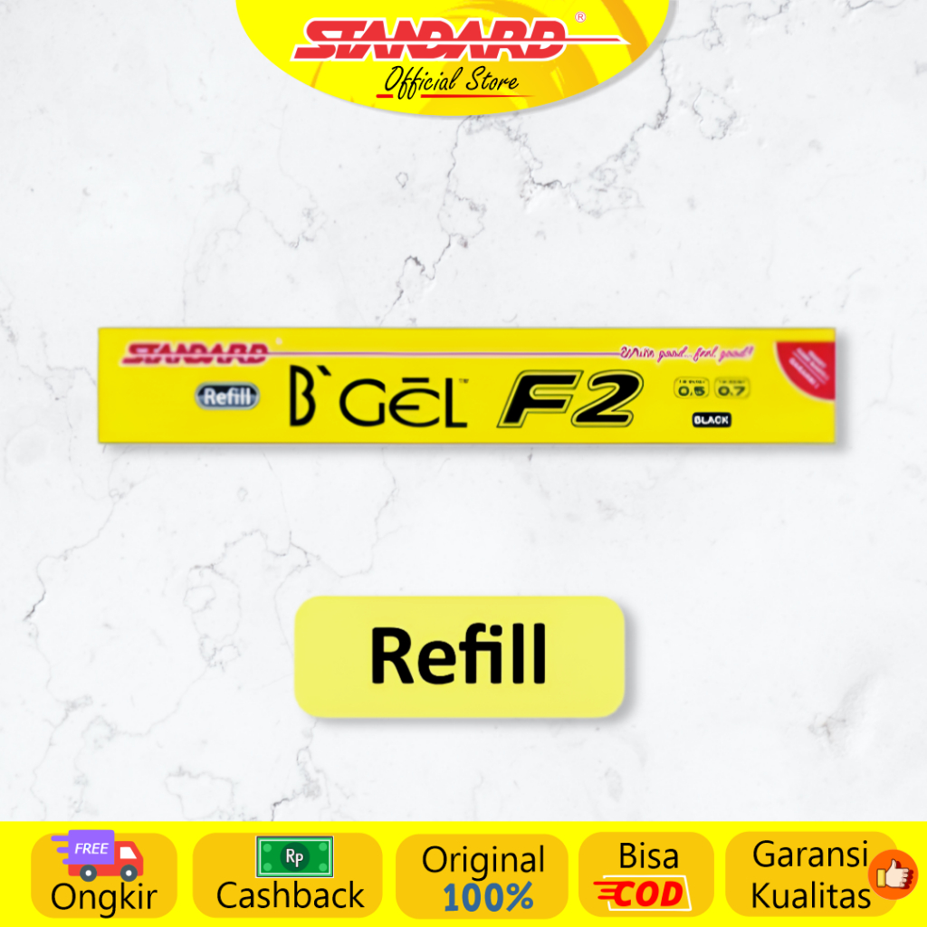 Standard -  Refill Pulpen  F2 0.7 ( Isi Pulpen / Pena / Ballpoint ) (3)