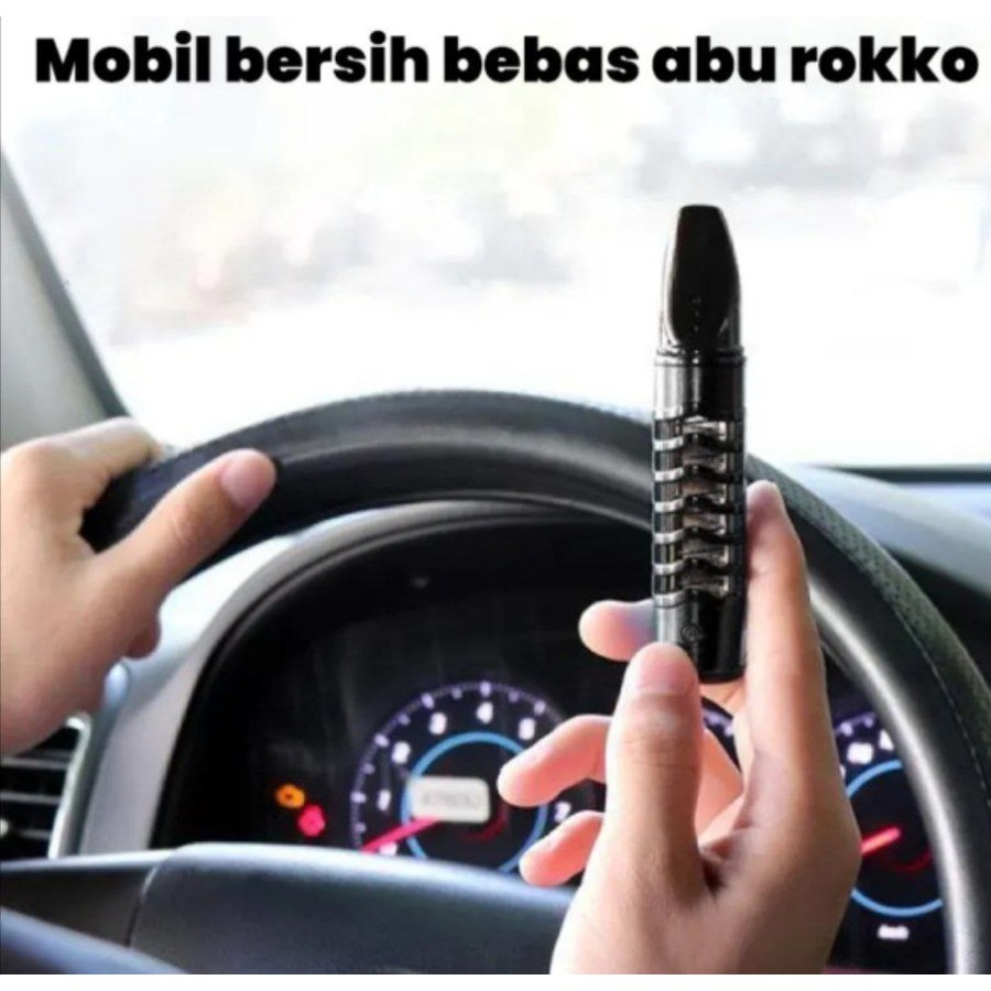 Jual Ash Guard Asbak Portable / tempat rokok dan korek pemanas | OS ...