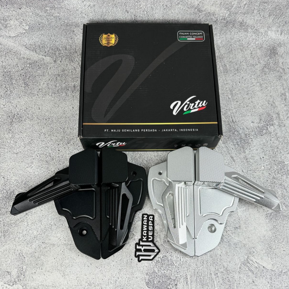 Jual Footstep VIRTU V2 CNC for Vespa Sprint Primavera | Shopee Indonesia