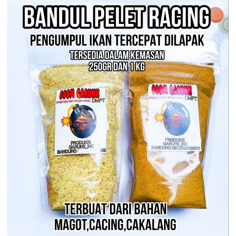 Jual PELET BANDUL BOM RACING PELET PENGUMPUL IKAN BOMAN PENGUMPUL IKAN ...